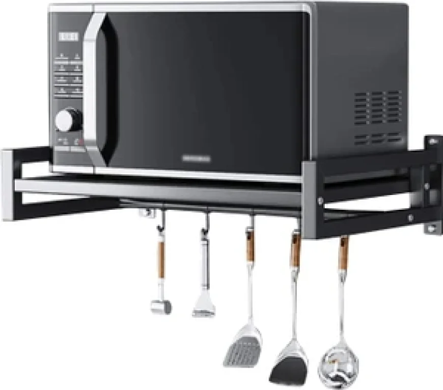 Up to 80% off Knotify Microwave Wall Mount Stand – Iron | Flipkart Deal