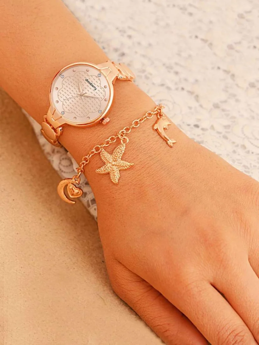 Up to 80% off DressBerry Women’s Embellished Watches | Myntra