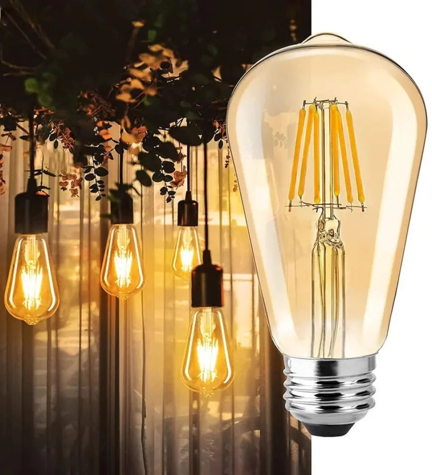 Set of 2 Edison Filament Bulbs Under ₹199 | Buy Online on Pepperfry
