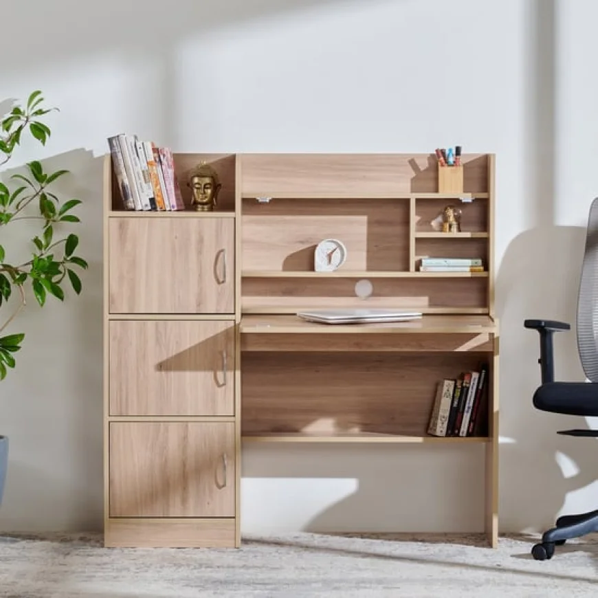 Up to 50% off Helios Alton Study Desk – Now in 3 New Colours | HomeCentre
