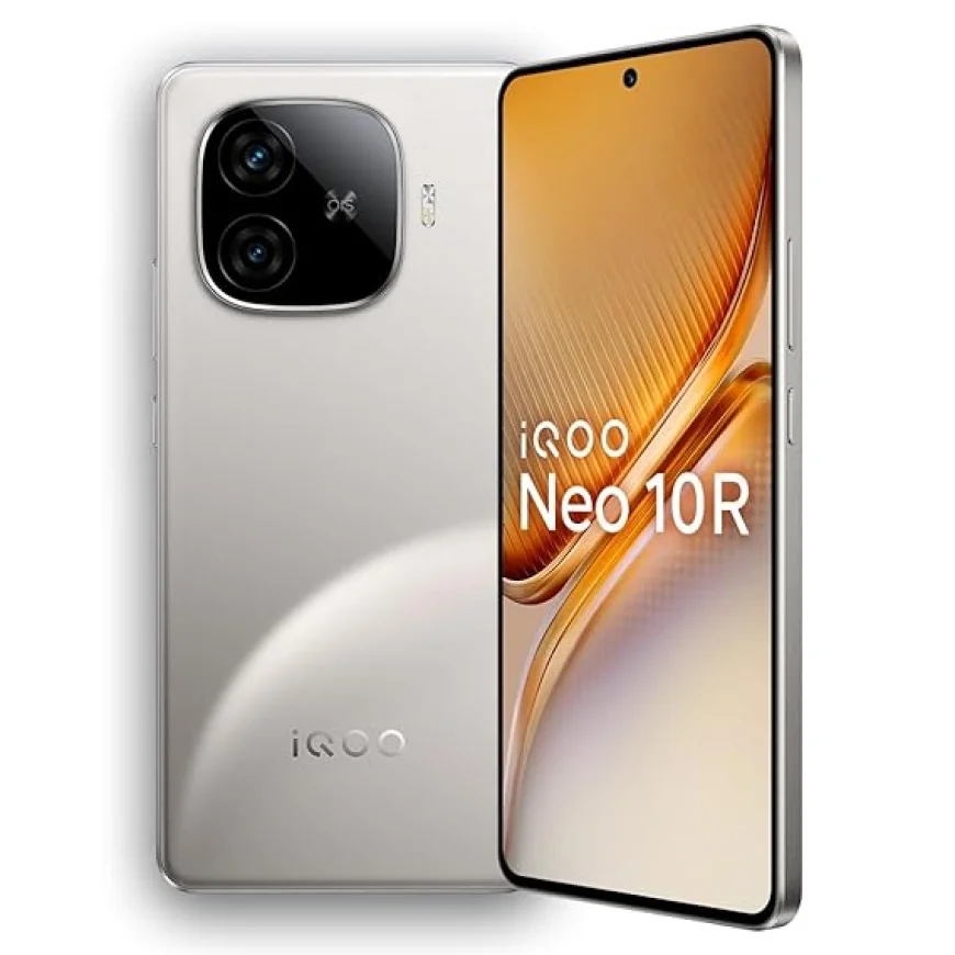 Upto 15% off iQOO Neo 10R 5G – 8GB RAM, 256GB, Snapdragon 8s Gen 3 | Buy on Amazon