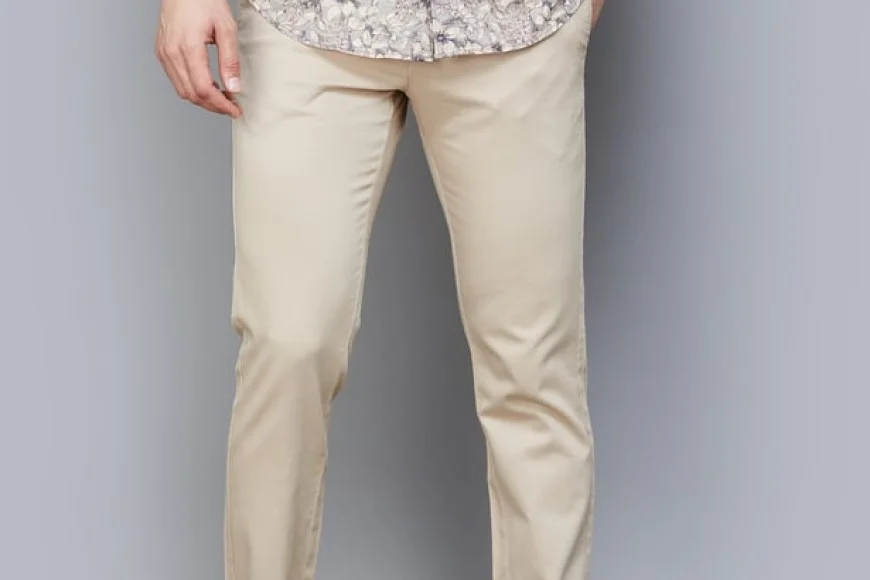 50% OFF Men’s Flat Front Pants – Regular Fit, Ultimate Comfort at Lifestyle