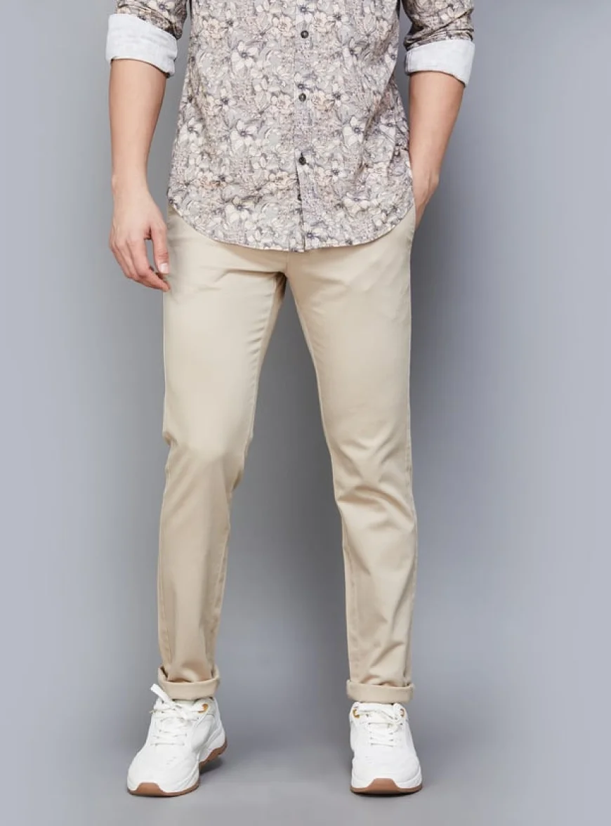 50% OFF Men’s Flat Front Pants – Regular Fit, Ultimate Comfort at Lifestyle