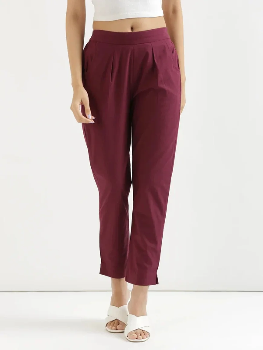 Get 55% Off on Women’s Cotton Trousers – Only on Libas